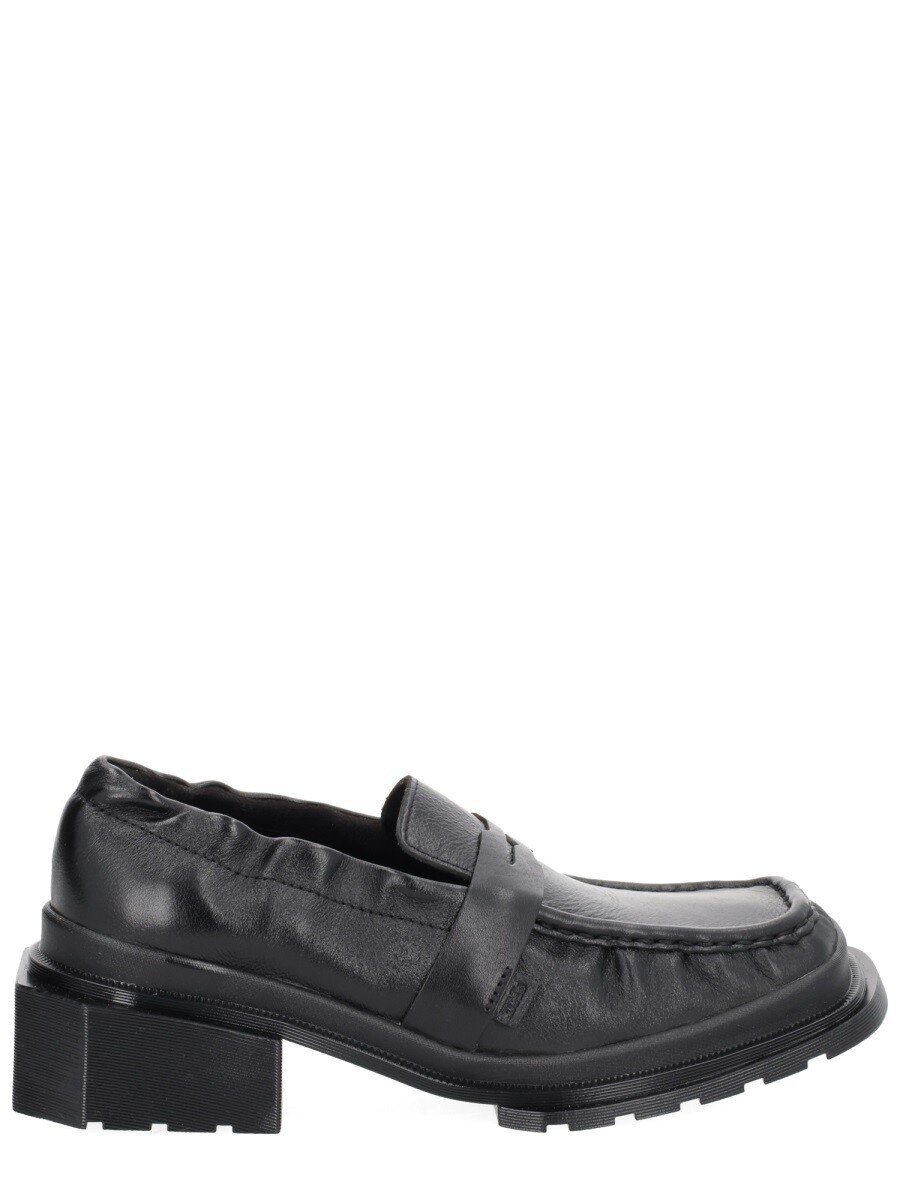 御医者さんマーチン DR MARTENS 置き目毛革 レディース 黒いこと Loafers 375995 関税 貨物輸送無料 2025AW el ローファー-レディース靴-靴