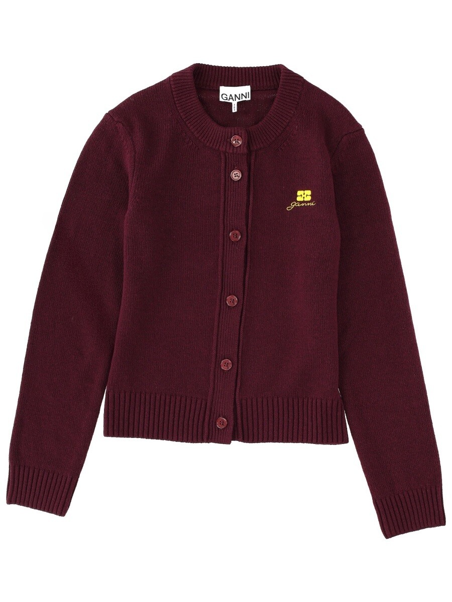 ガニー GANNI セーター ニットウェア レディース レッド Knitwear 381571 関税 送料無料 2025AW el