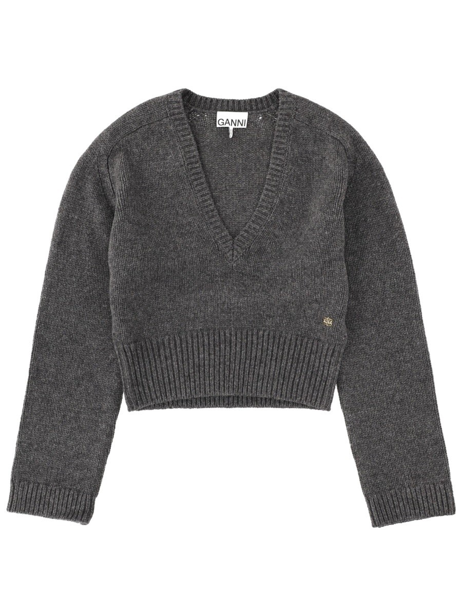 ガニー GANNI セーター ニットウェア レディース Knitwear 381550 関税 送料無料 2025AW el｜BRANDSHOP「il Tesoro」