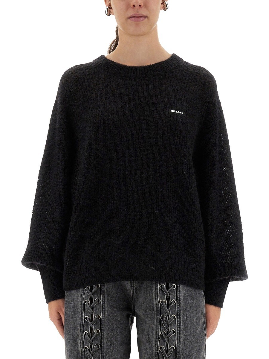 ローテート ROTATE BIRGER CHRISTENSEN セーター ニットウェア レディース ブラック Knitwear 377620 関税 送料無料 2025AW el|BRANDSHOP「il Tesoro」