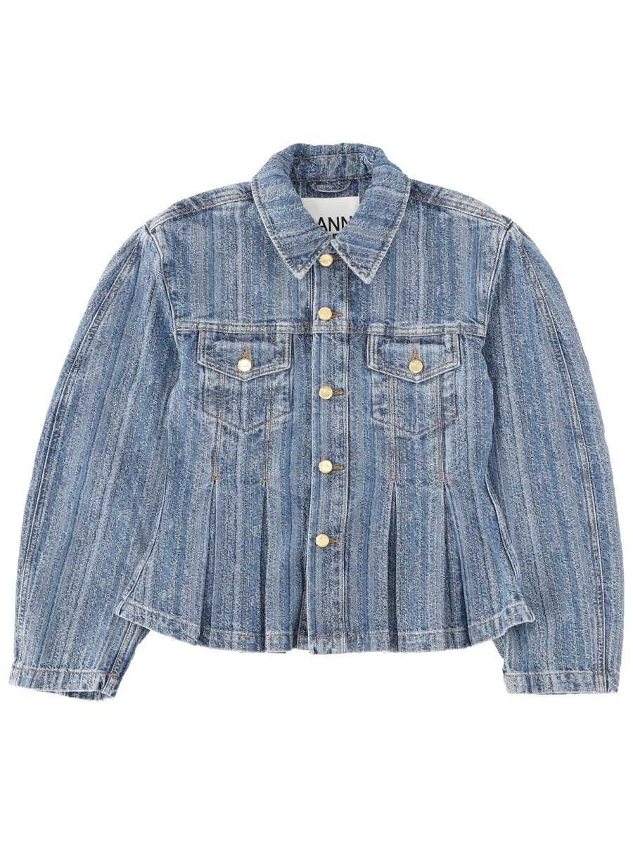 ガニー GANNI スーツジャケット スーツ ジャケット レディース ブルー Suit Jackets 382101 関税 送料無料 2025AW el｜BRANDSHOP「il Tesoro」 45,370円