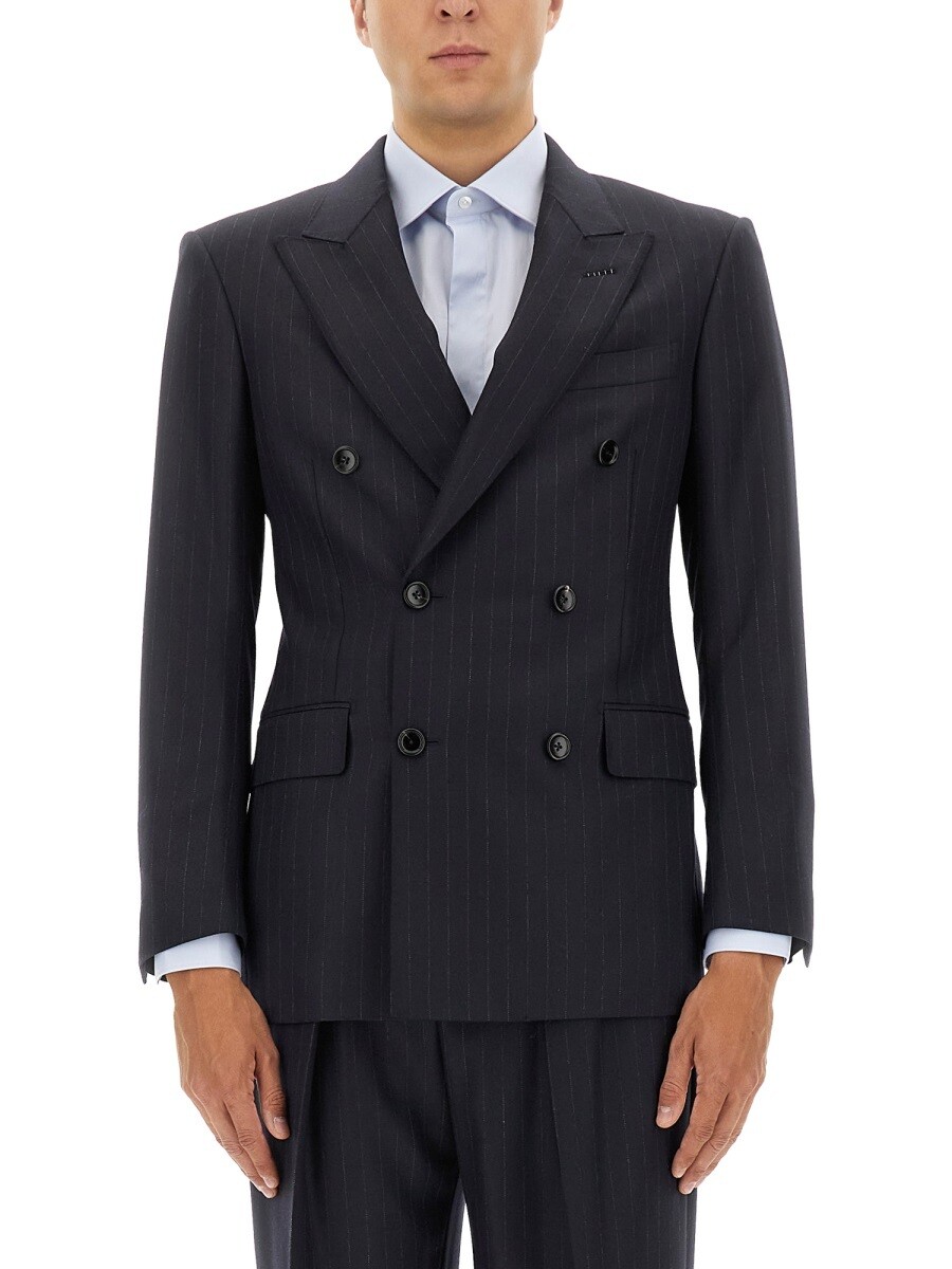 トム ジェラルド・r・フォード TOM FORD 上衣 メンズ 青色 Jackets 377985 関税 貨物輸送無料 2025AW el