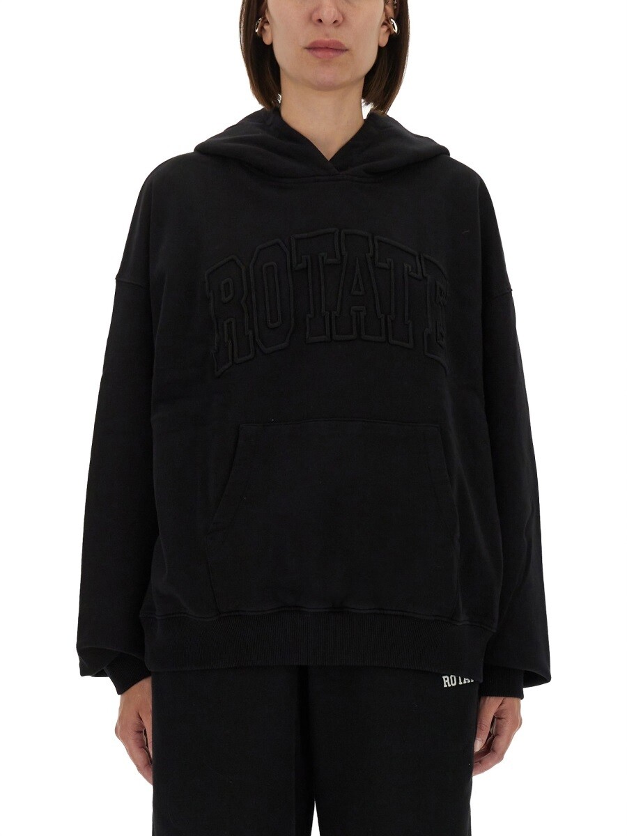ローテート ROTATE BIRGER CHRISTENSEN 調教師 レディース 黒いこと Sweatshirts 377624 関税 貨物輸送無料 2025AW el