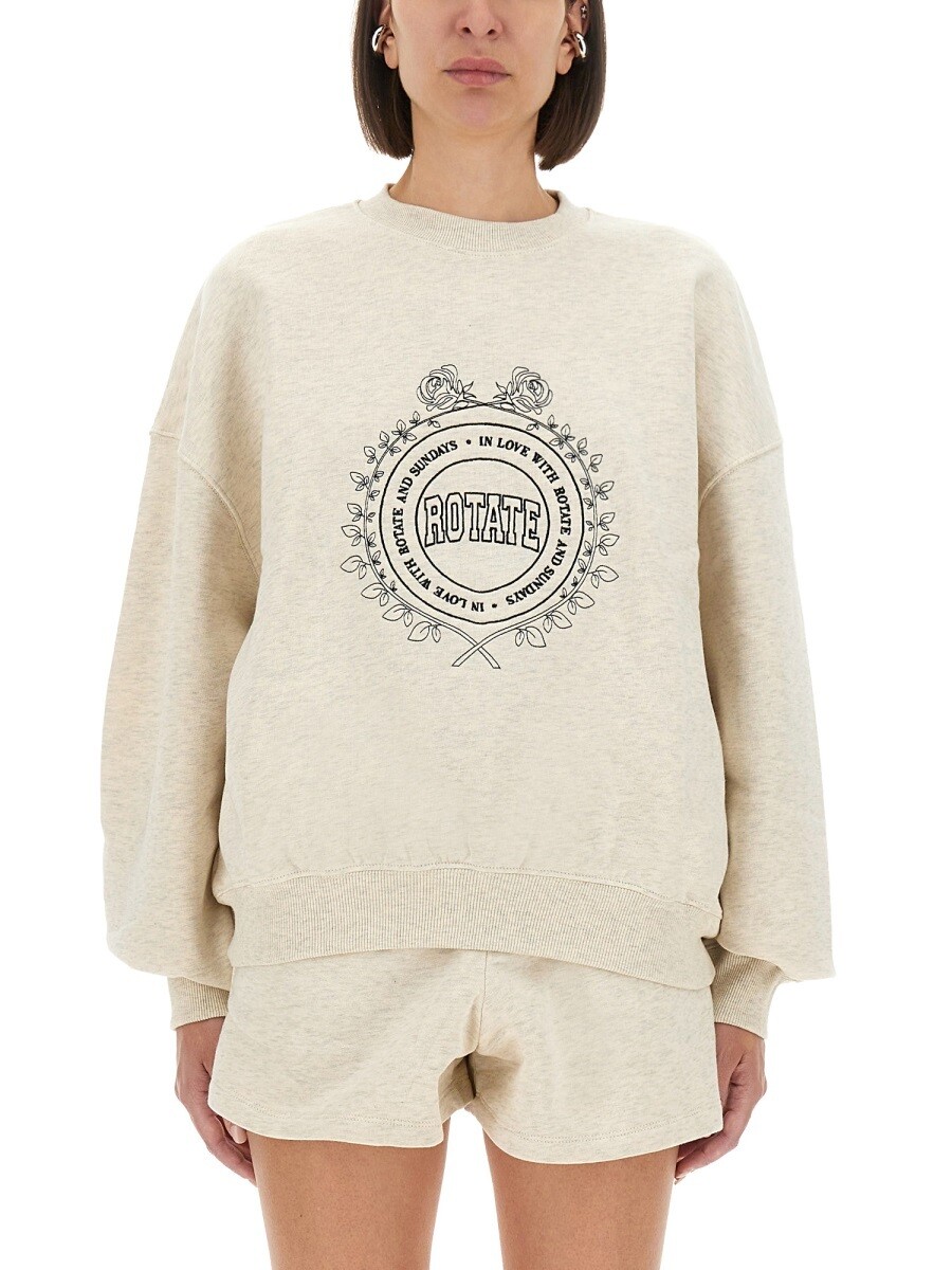 ローテート ROTATE BIRGER CHRISTENSEN 調教師 レディース 薄墨色 Sweatshirts 377628 関税 貨物輸送無料 2025AW el