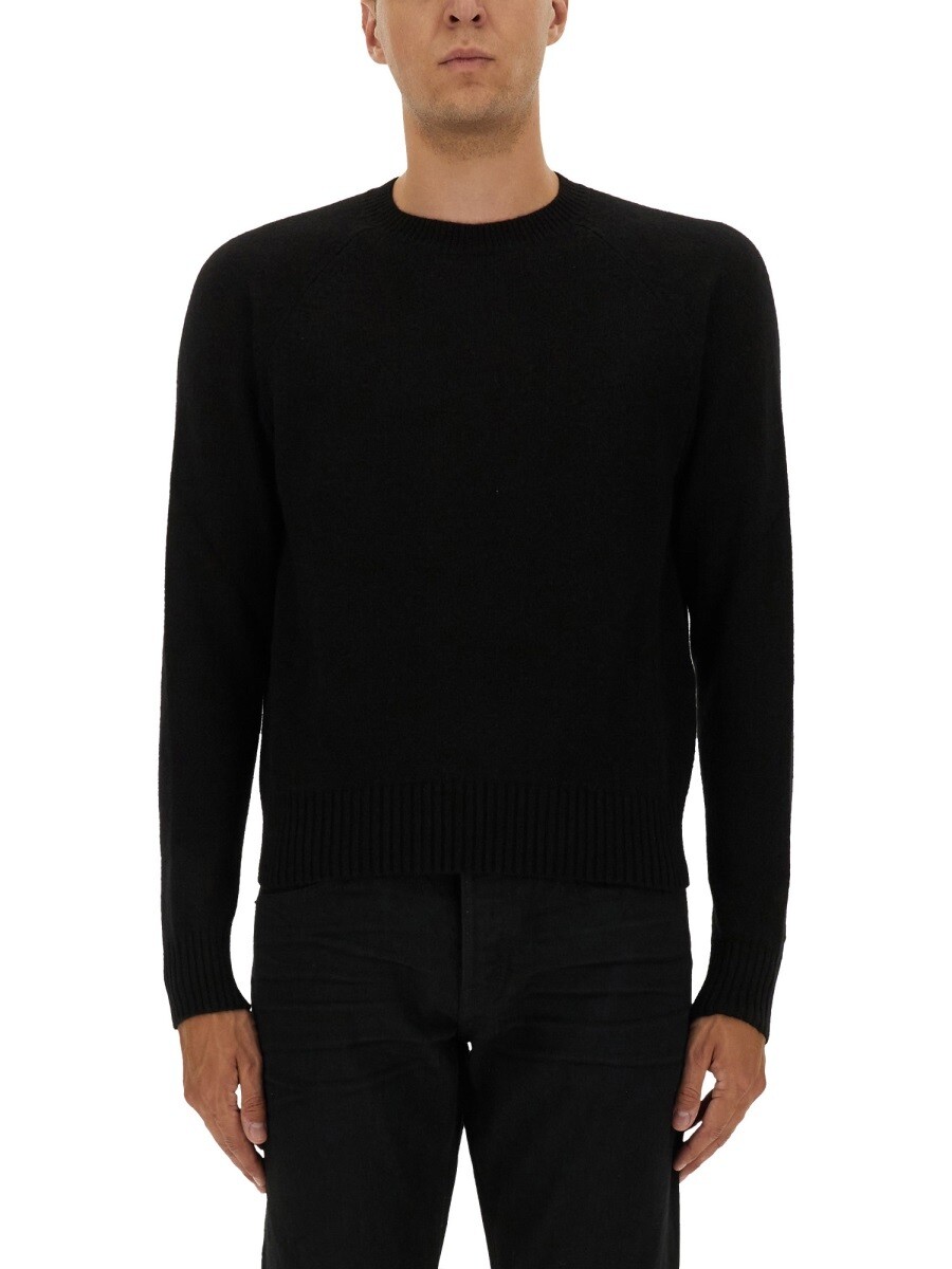 トム フォード TOM FORD セーター ニットウェア メンズ ブラック Knitwear 377995 関税 送料無料 2025AW el｜BRANDSHOP「il Tesoro」