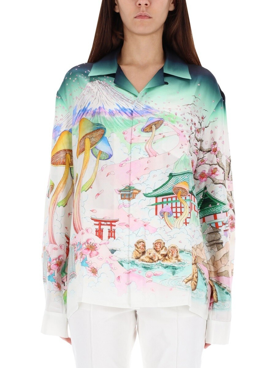 カサブランカ CASABLANCA シャツ レディース Shirts 381673 関税 送料無料 2025AW el｜BRANDSHOP「il Tesoro」