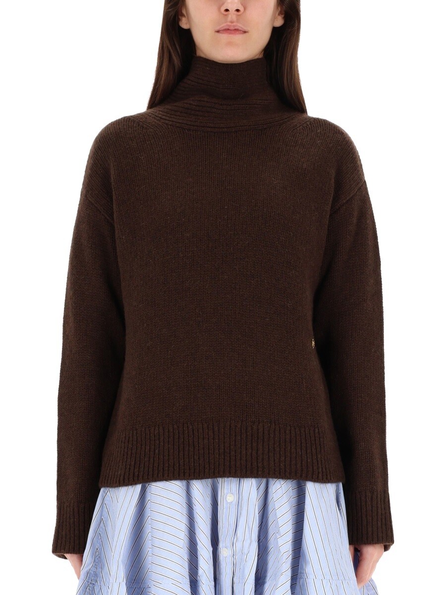 ガニー GANNI セーター ニットウェア レディース ブラウン Knitwear 382108 関税 送料無料 2025AW el|BRANDSHOP「il Tesoro」