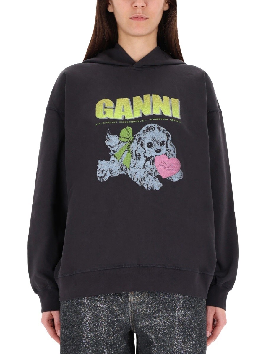 ガニー GANNI 調教師 レディース Sweatshirts 381471 関税 貨物輸送無料 2025AW el