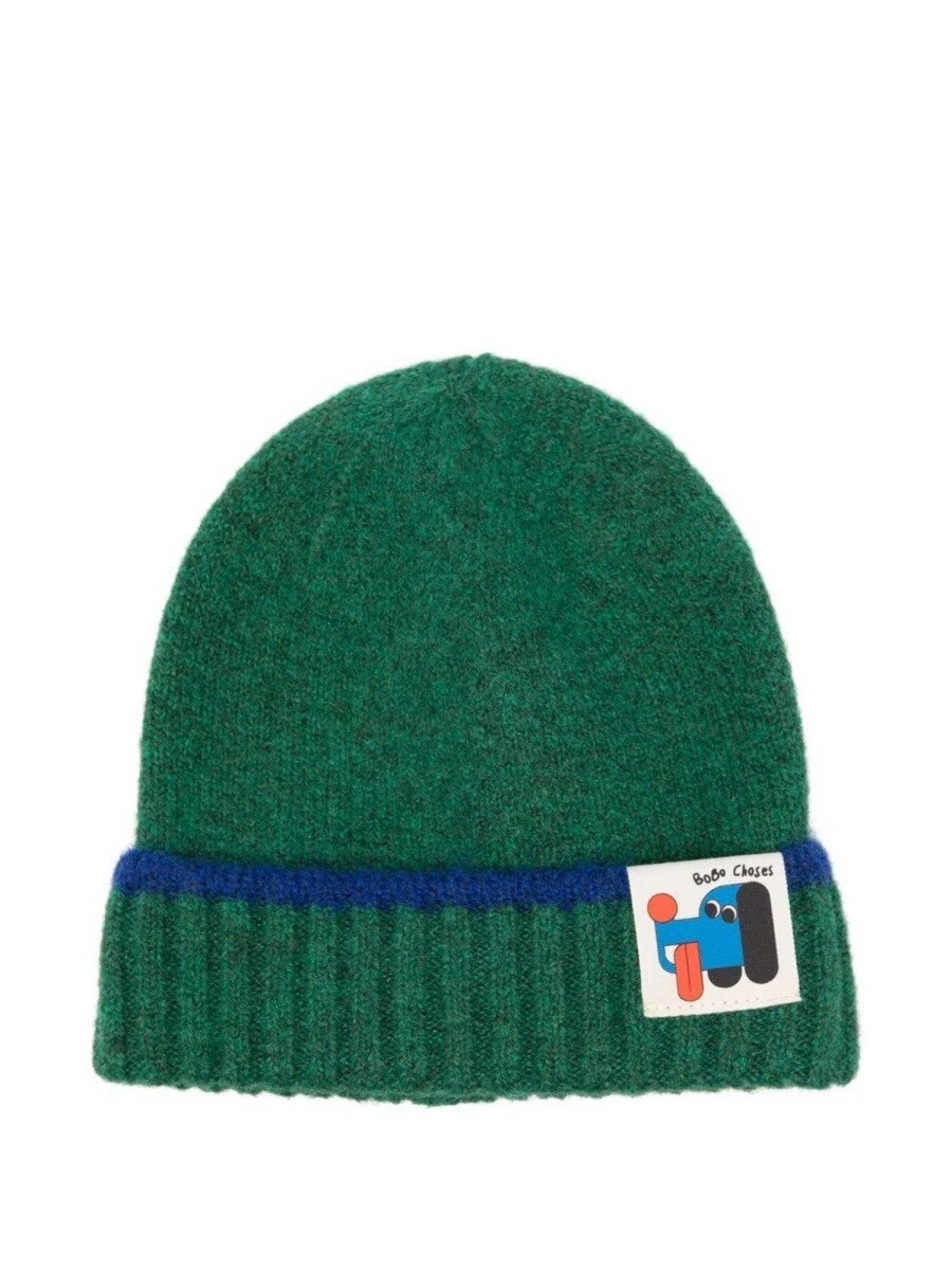 ボボショーズ BOBO CHOSES ハット 帽子 ボーイズ グリーン Hats 377444 関税 送料無料 2025AW el|BRANDSHOP「il Tesoro」
