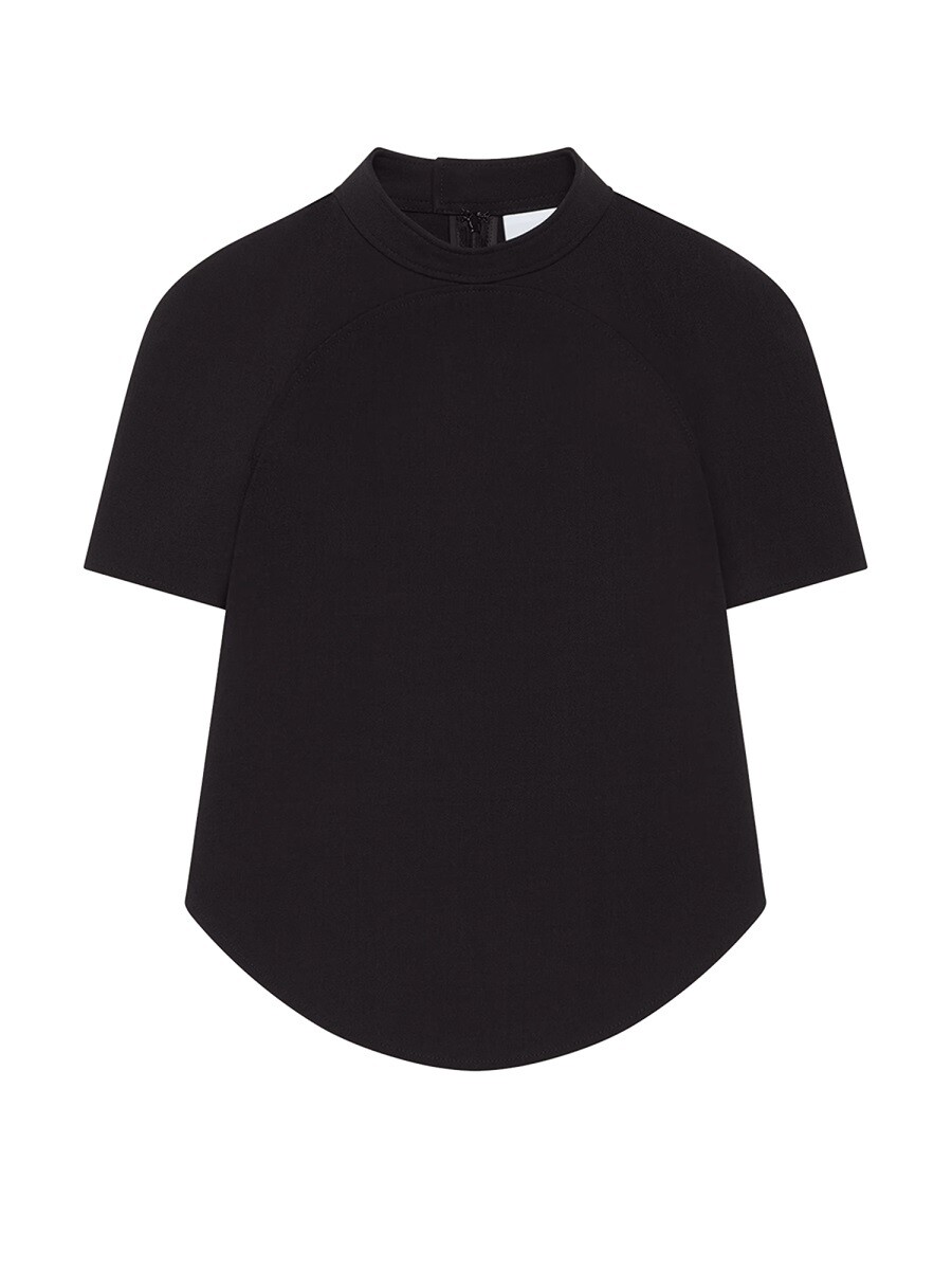 クレージュ COURREGES Tシャツ トップス レディース ブラック T-shirts and tops 406322 関税 送料無料 2025AW el|BRANDSHOP「il Tesoro」