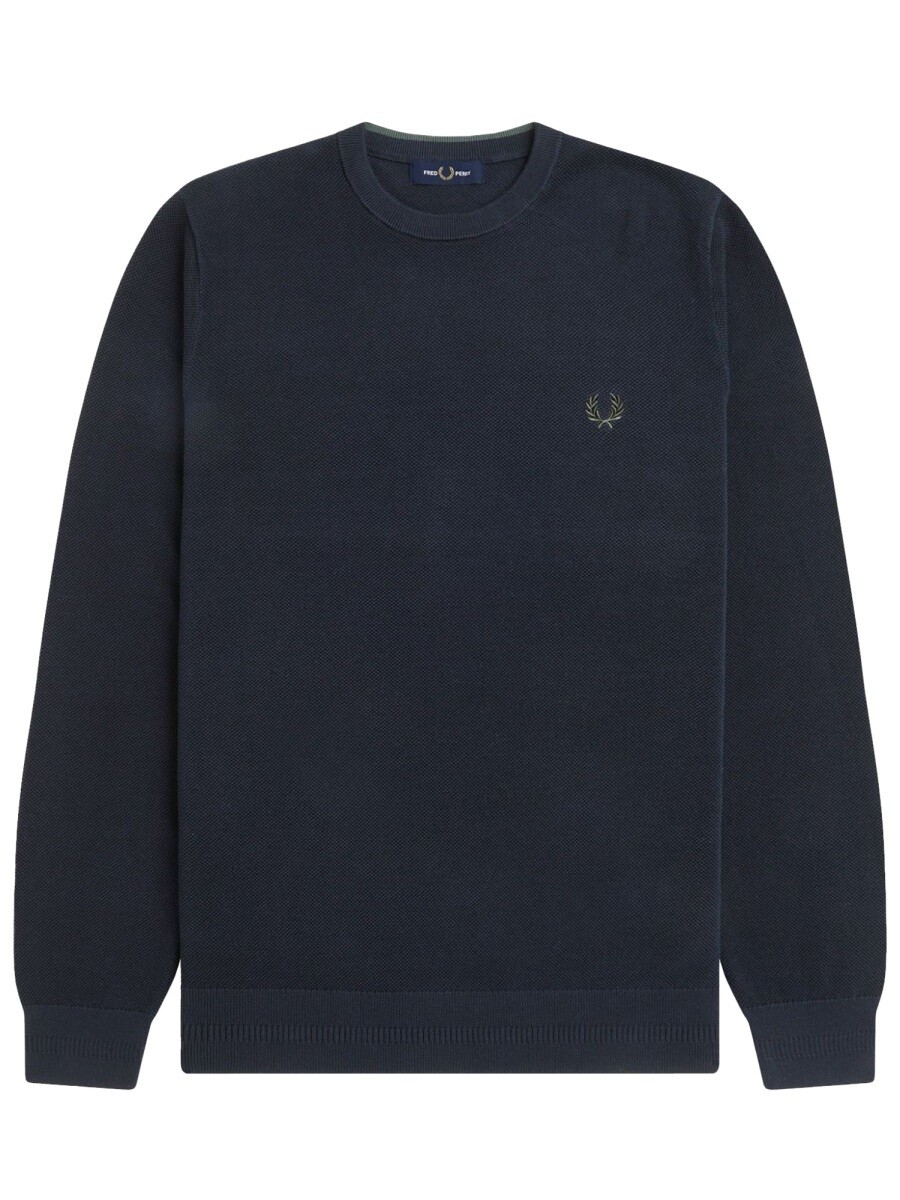 フレッド ペリー FRED PERRY スウェットシャツ トレーナー メンズ ブルー Sweatshirts 382627 関税 送料無料 2025AW el|BRANDSHOP「il Tesoro」