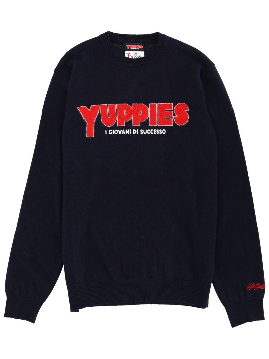 エムシーツーセイントバース MC2 SAINT BARTH スウェットシャツ トレーナー メンズ ブルー Sweatshirts 383050 関税 送料無料 2025AW el|BRANDSHOP「il Tesoro」