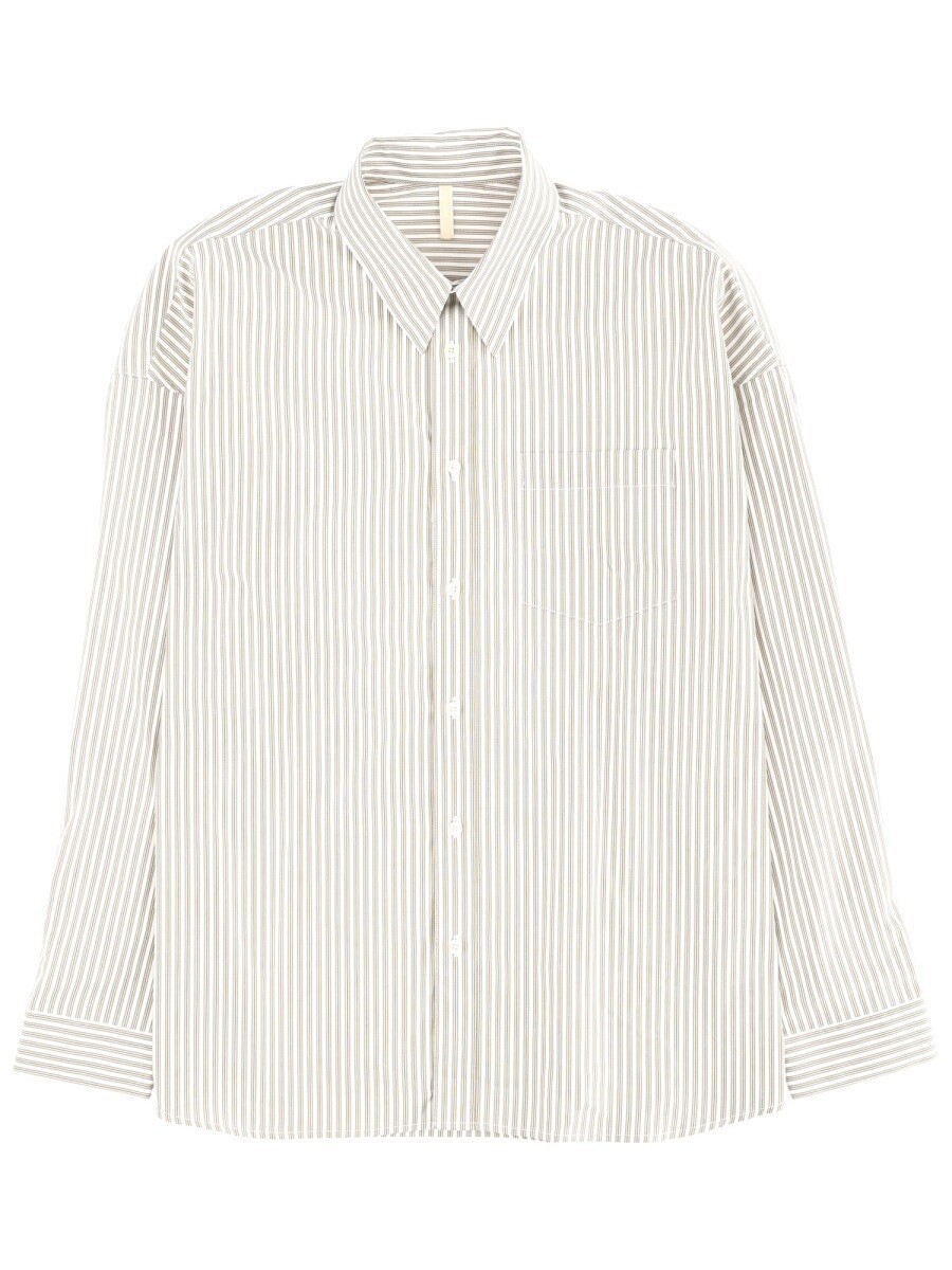 サンフラワー SUNFLOWER シャツ メンズ ホワイト Shirts 398144 関税 送料無料 2026SS el｜BRANDSHOP「il Tesoro」