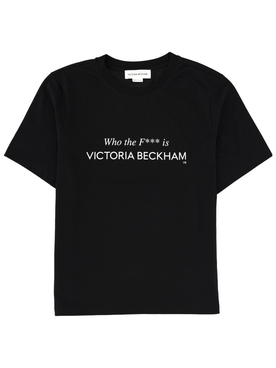 ヴィクトリアベッカム VICTORIA BECKHAM ポロシャツ Tシャツ レディース ブラック T-shirts and polo shirts 398759 関税 送料無料 2026SS el｜BRANDSHOP「il Tesoro」