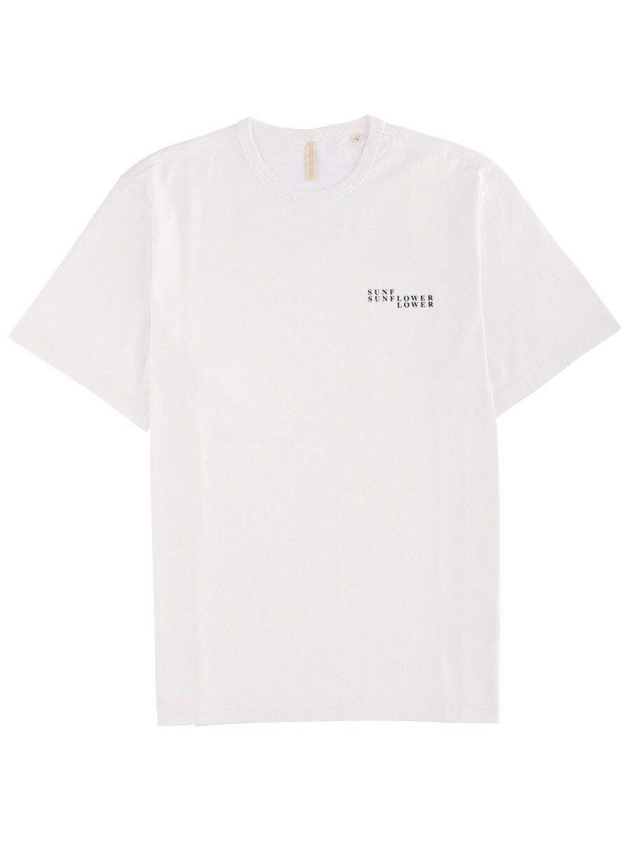 サンフラワー SUNFLOWER Tシャツ メンズ ホワイト T-shirts 404155 関税 送料無料 2026SS el|BRANDSHOP「il Tesoro」