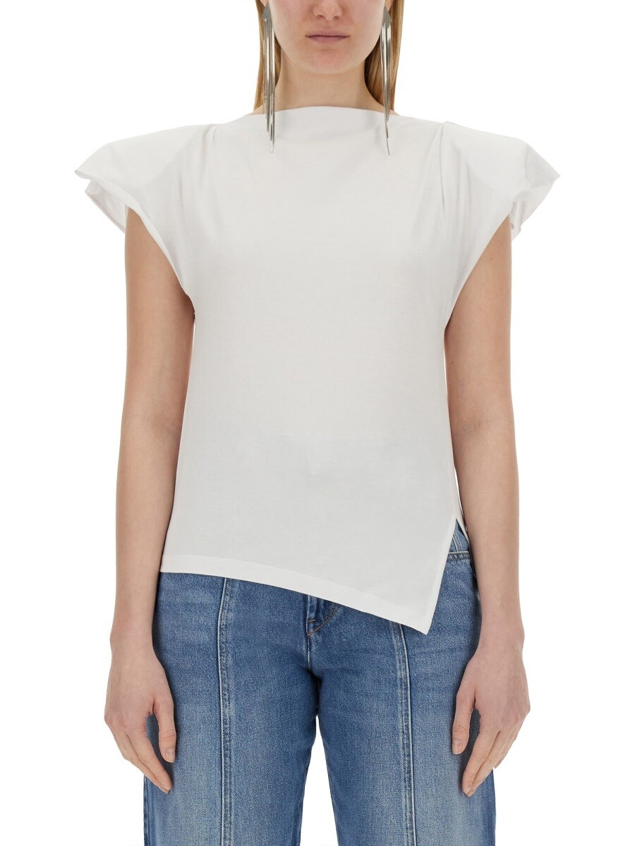イザベル マラン ISABEL MARANT ポロシャツ Tシャツ レディース ホワイト T-shirts and polo shirts 400546 関税 送料無料 2026SS el|BRANDSHOP「il Tesoro」