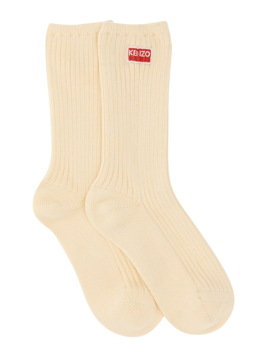ケンゾー KENZO 靴下 ソックス メンズ ホワイト Socks 244097 関税 送料無料 2022AW el|BRANDSHOP「il Tesoro」