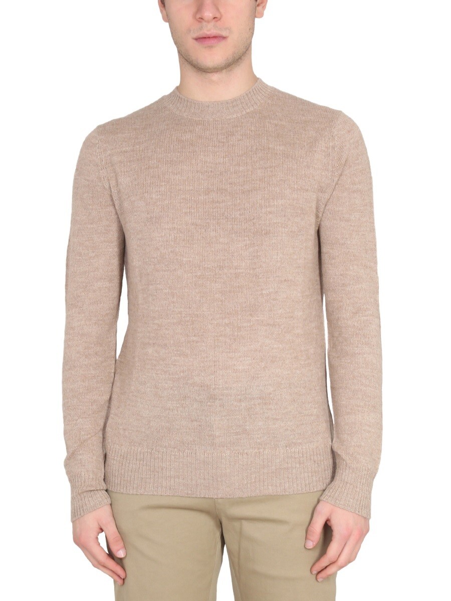 バランタイン BALLANTYNE プルオーバー 編み物御召しもの メンズ ベージュ Knitwear 262243 関税 貨物輸送無料 2022AW el