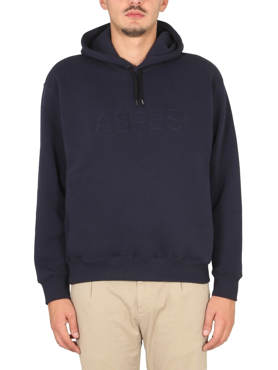 アスペジ ASPESI トレーナー 調教師 メンズ 青色 Sweatshirts 251569 関税 貨物輸送無料 2022AW el