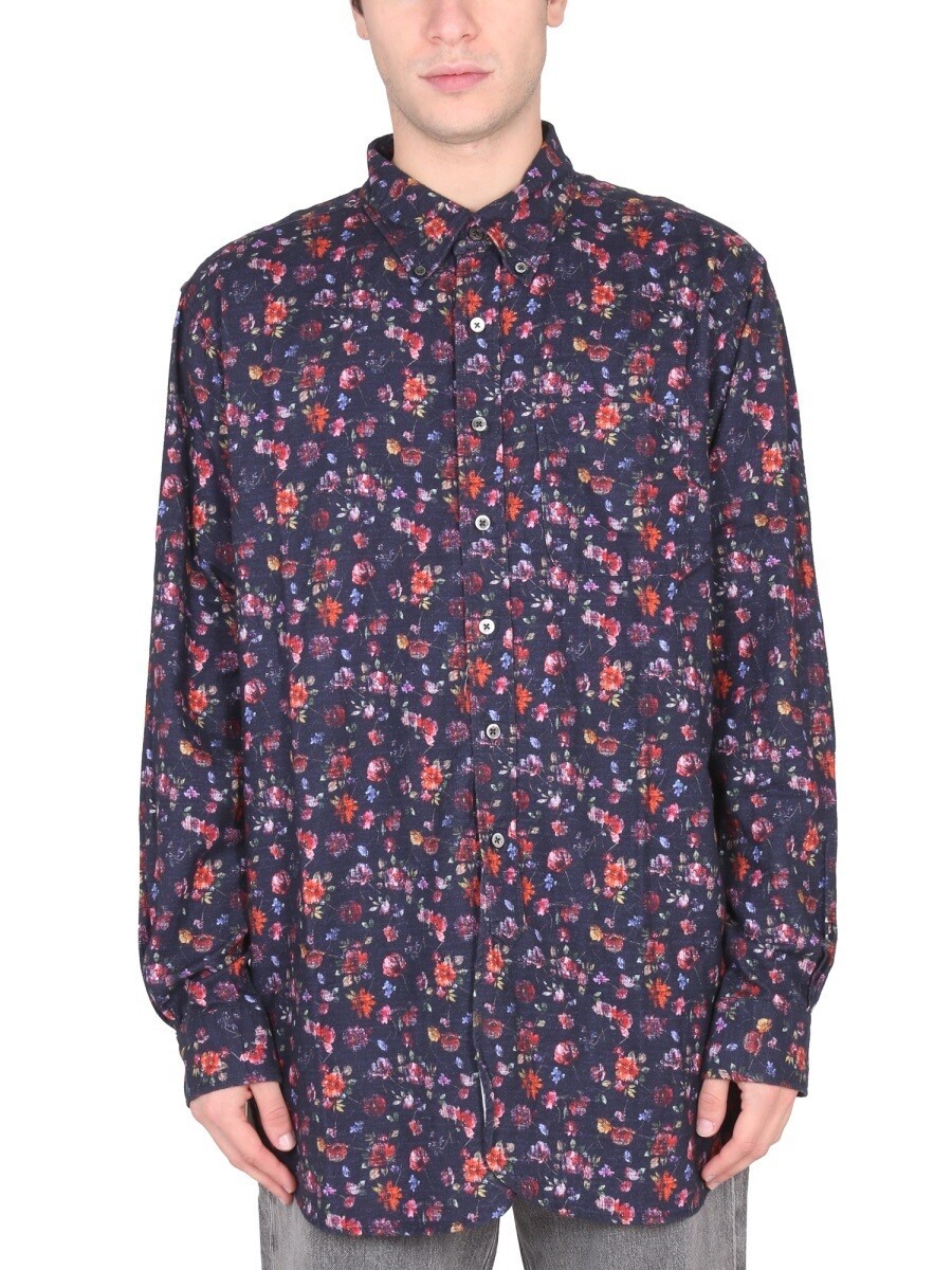 エンジニアド ガーメンツ ENGINEERED GARMENTS シャツ メンズ ブルー Shirts 262313 関税 送料無料 2022AW el｜BRANDSHOP「il Tesoro」