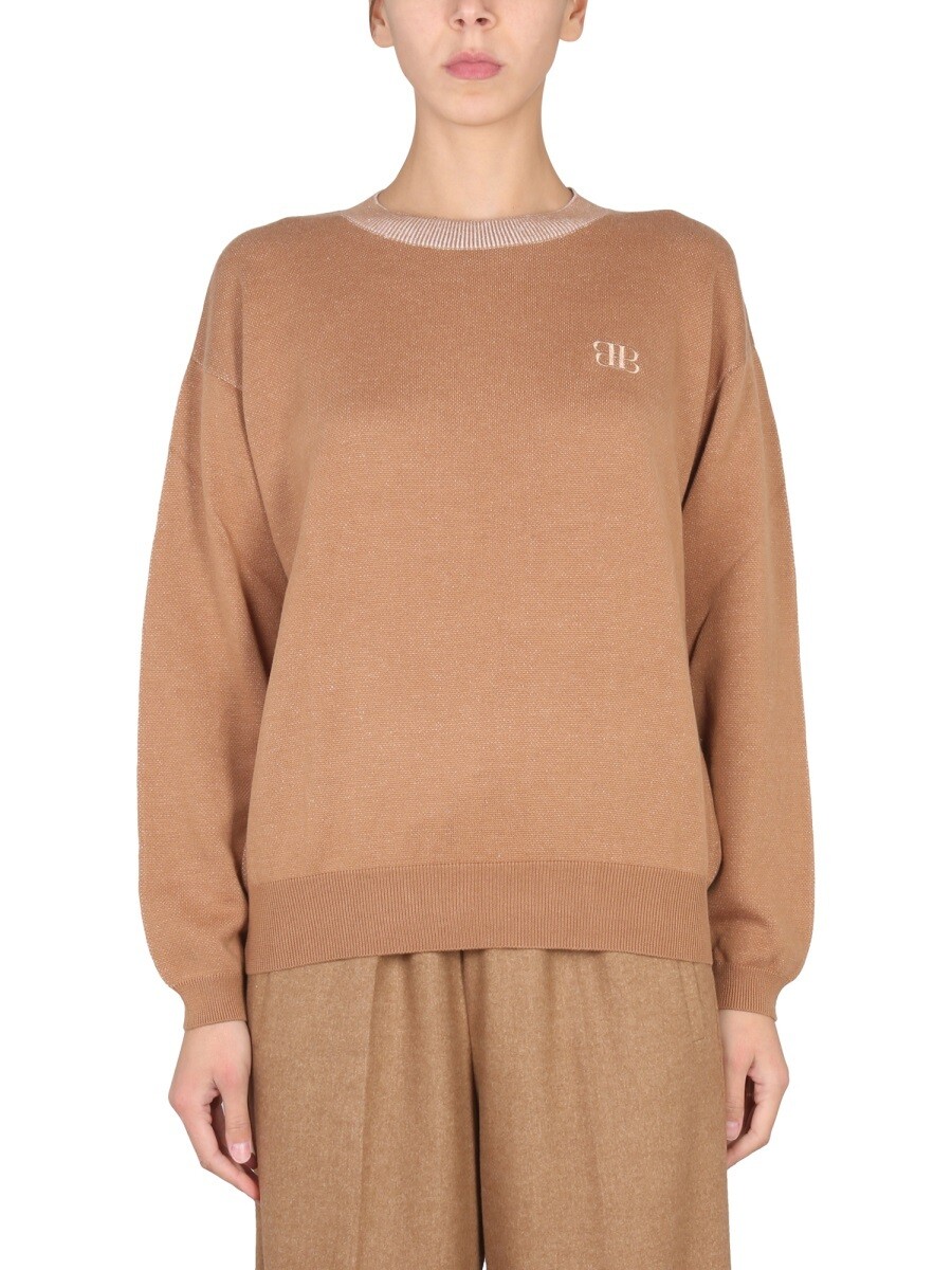 バランタイン BALLANTYNE セーター ニットウェア レディース ベージュ Knitwear 262225 関税 送料無料 2022AW el
