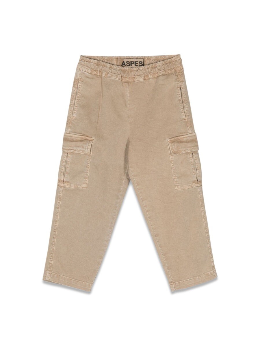 アスペジ ASPESI パンツ ボーイズ ベージュ Cargo trousers 260704 関税 送料無料 2022AW el|BRANDSHOP「il Tesoro」