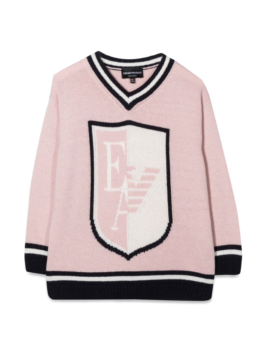 エンポリオ・アルマーニ EMPORIO ARMANI クルーネックジャンパー ニットウェア ボーイズ Crew neck jumpers 258306 関税 送料無料 2022AW el｜BRANDSHOP「il Tesoro」 25,550円