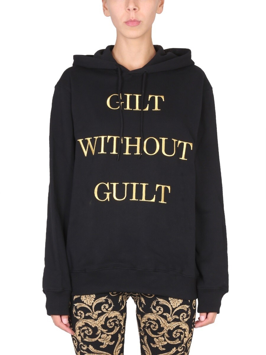 モスキーノ MOSCHINO トレーナー レディース ブラック Sweatshirts 255095 関税 送料無料 2022AW el｜BRANDSHOP「il Tesoro」