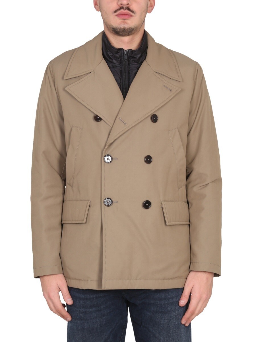 フェイ FAY トレンチ 厚地の外套 メンズ ベージュ Coats and Trench 245677 関税 貨物輸送無料 2022AW el