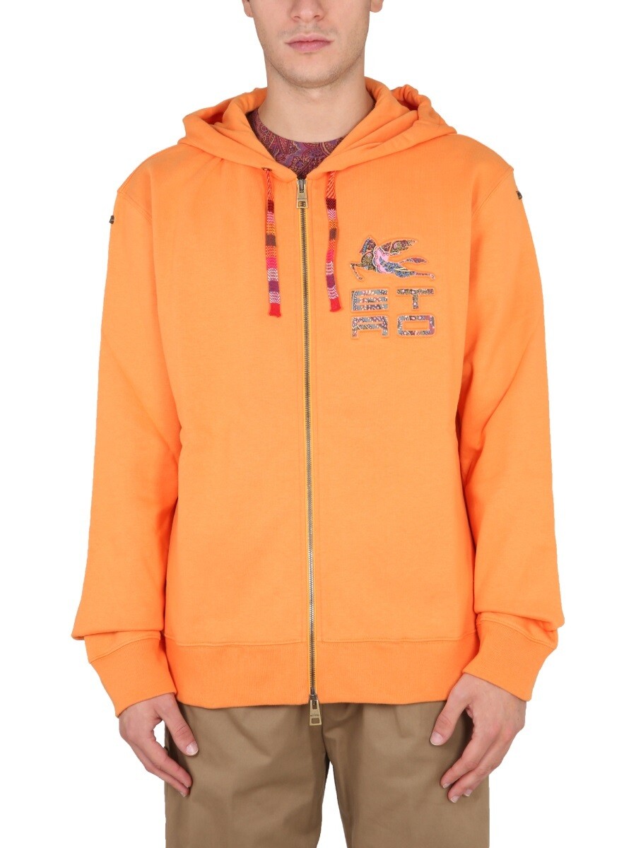 エトロ ETRO スウェットシャツ トレーナー メンズ オレンジ Sweatshirts 262489 関税 送料無料 2022AW el｜BRANDSHOP「il Tesoro」