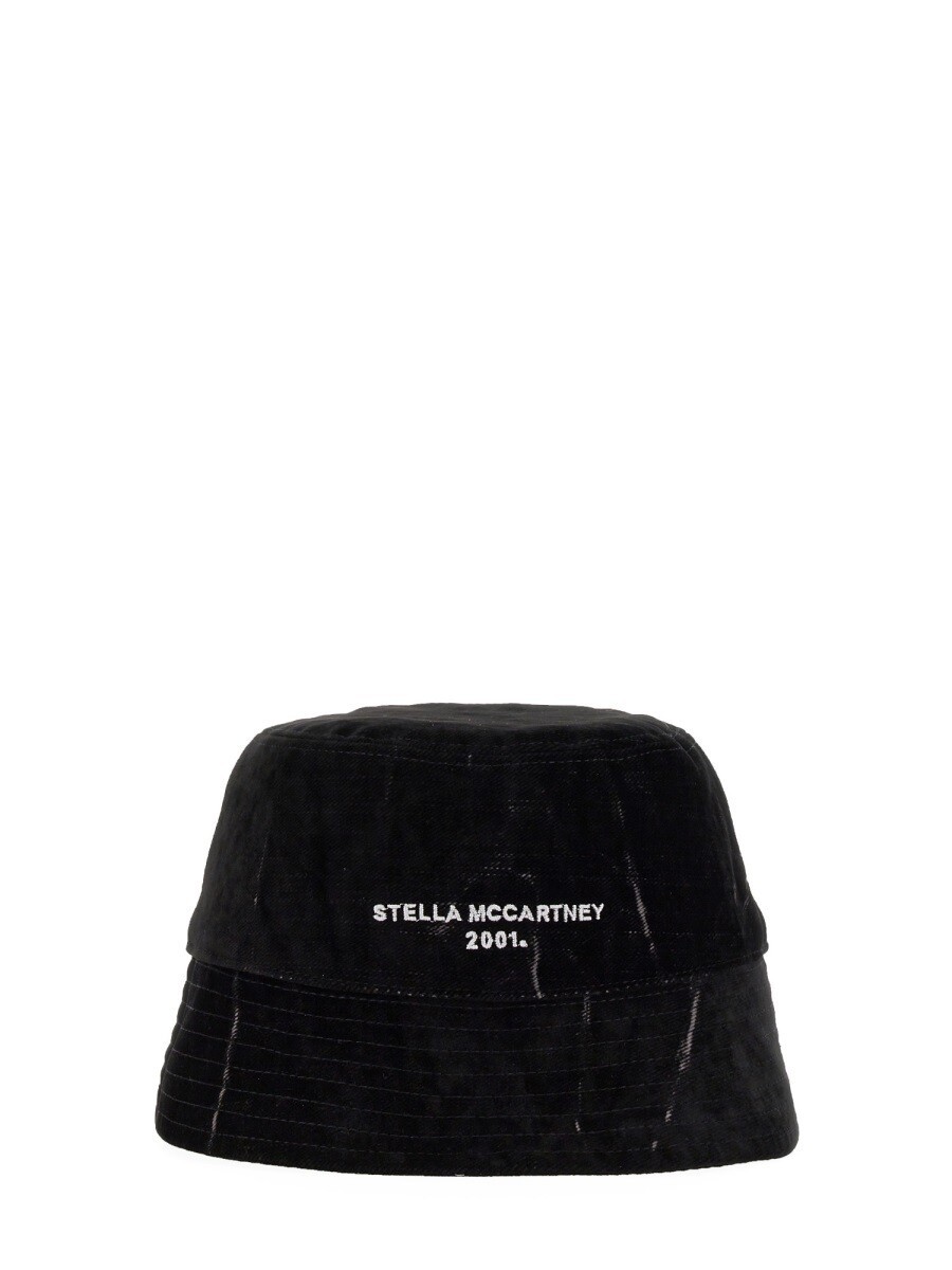 中心柱 ポールマッカートニー STELLA MCCARTNEY かぶり笠 かぶり笠 レディース 黒いこと Hats 252709 関税 貨物輸送無料 2022AW el キャップ-レディース帽子-バッグ・小物・ブランド雑貨