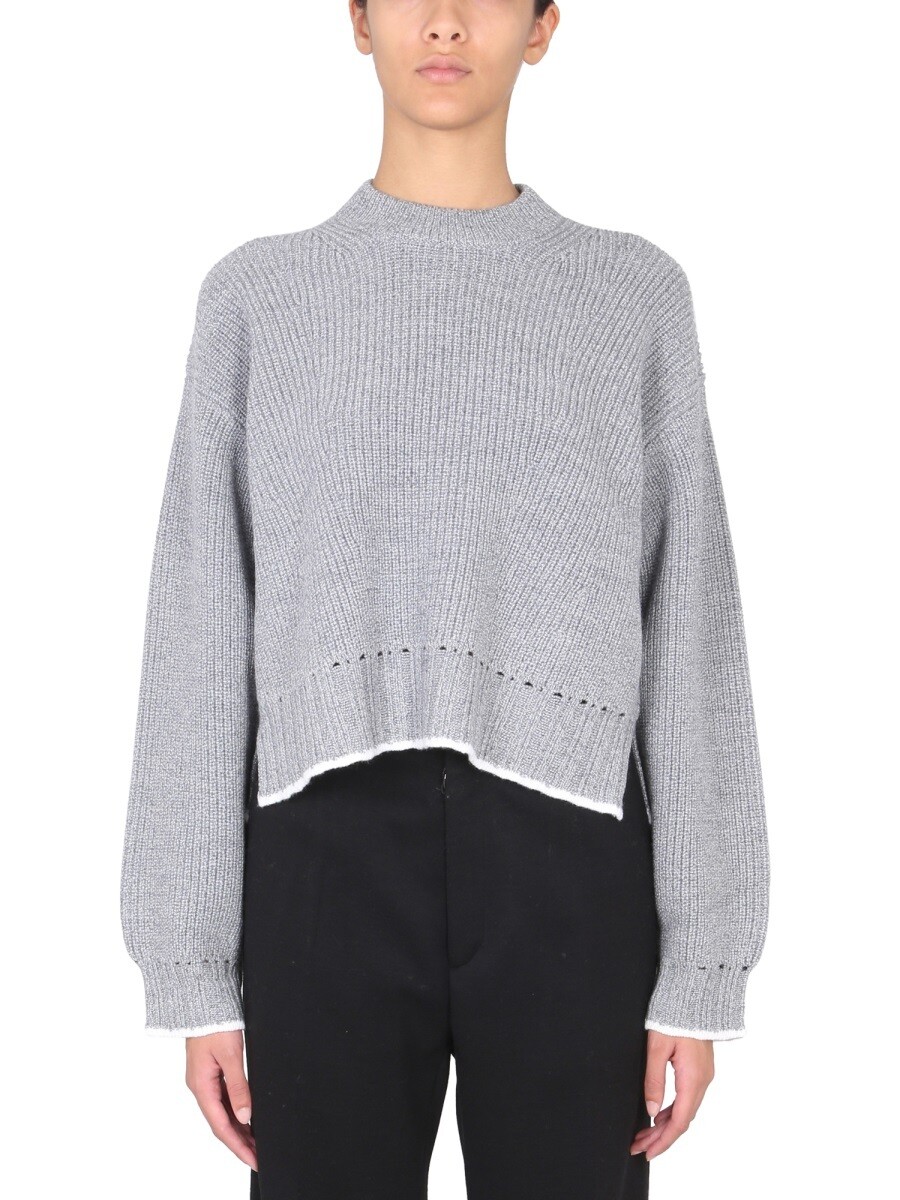 プロエンザ スクーラー ホワイト レーベル PROENZA SCHOULER WHITE LABEL セーター ニットウェア レディース グレー Knitwear 260289 関税 送料無料 2022AW el|BRANDSHOP「il Tesoro」