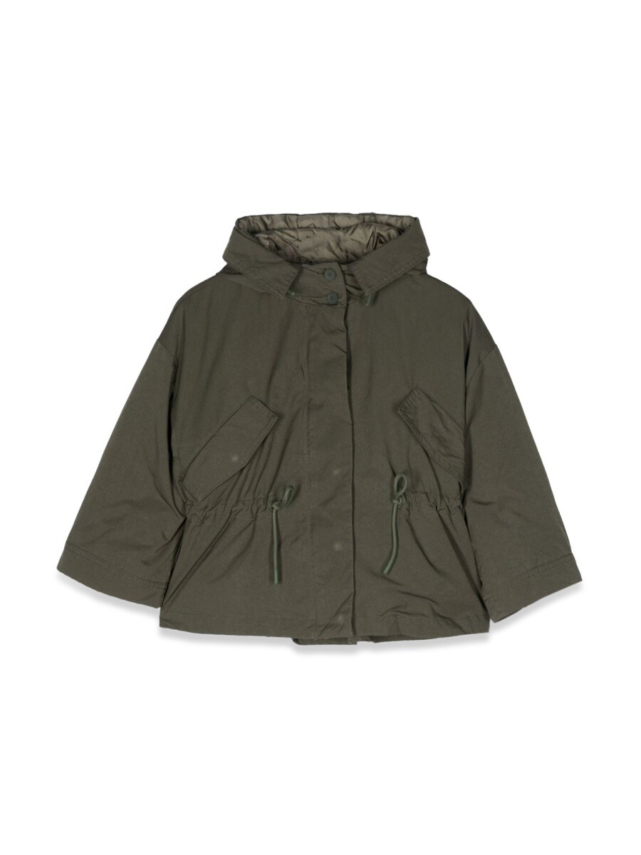 アスペジ ASPESI バイカージャケット 上衣 ガールズ 緑であること Biker jackets 260577 関税 貨物輸送無料 2022AW el