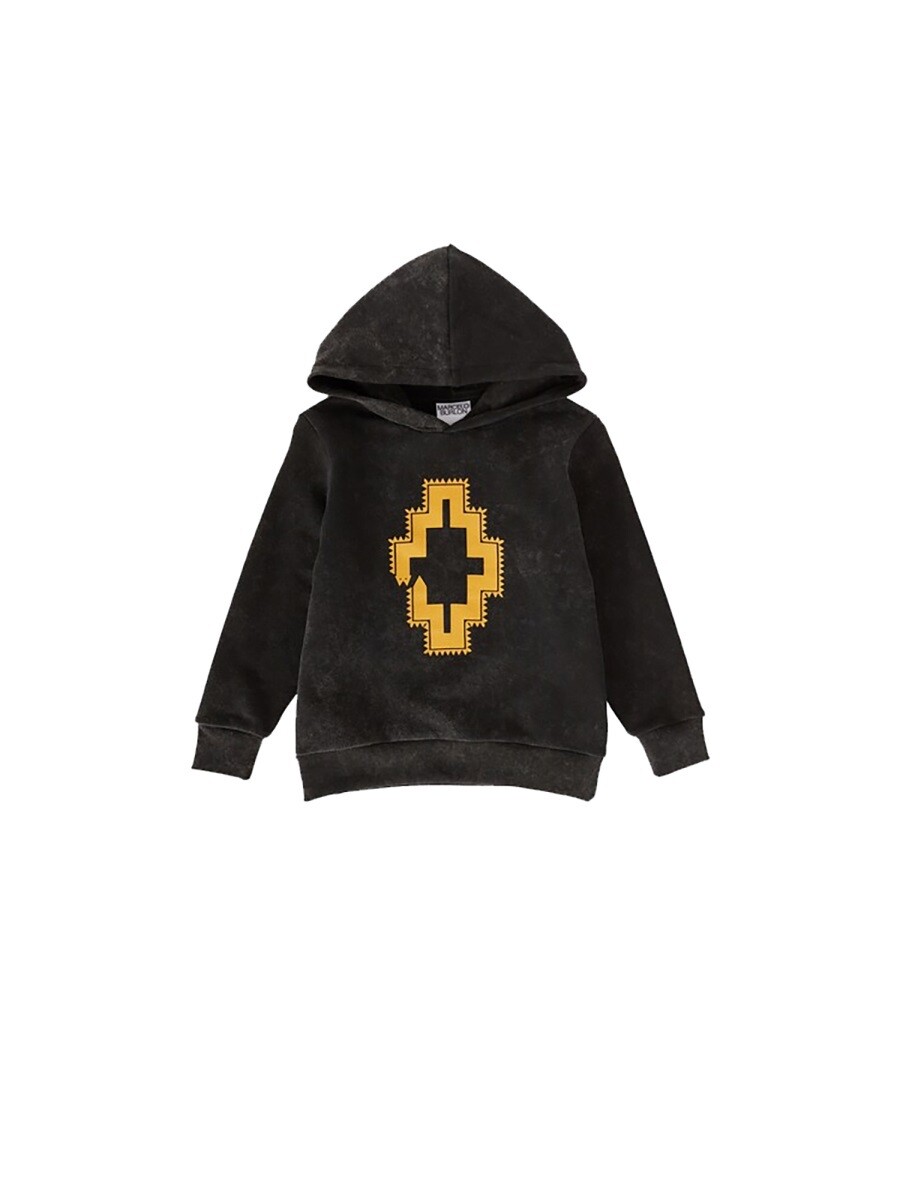 マルセロ・ブロン MARCELO BURLON クルーネックスウェットシャツ 調教師 ボーイズ 黒いこと Crew neck sweatshirts 260705 関税 貨物輸送無料 2022AW el