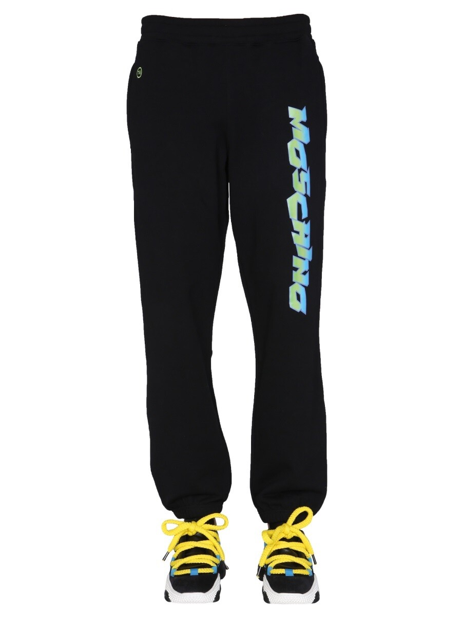 モスキーノ MOSCHINO トラックスーツ セットアップ メンズ ブラック TRACK SUITS 230130 関税 送料無料 2022SS el｜BRANDSHOP「il Tesoro」
