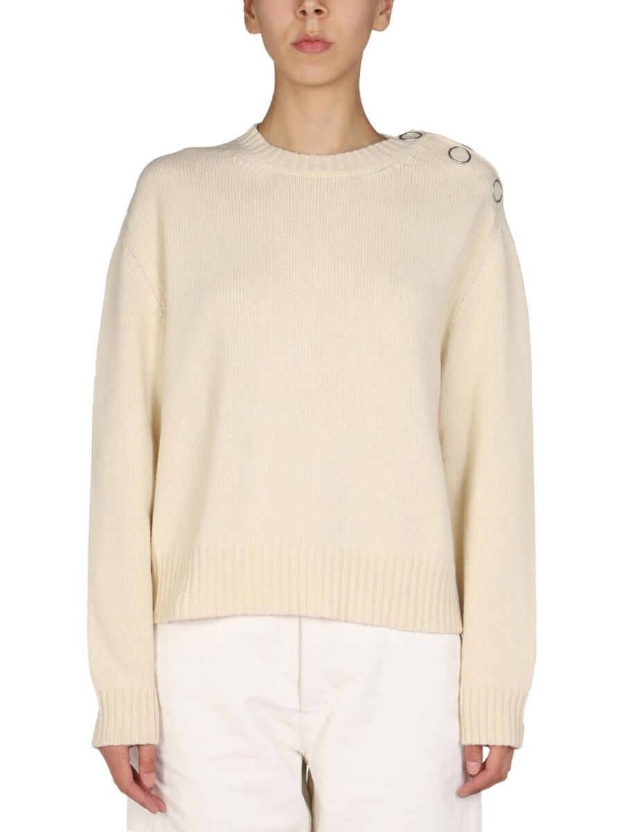ジルサンダー JIL SANDER セーター ニットウェア レディース ベージュ Knitwear 234284 関税 送料無料 2022SS el｜BRANDSHOP「il Tesoro」