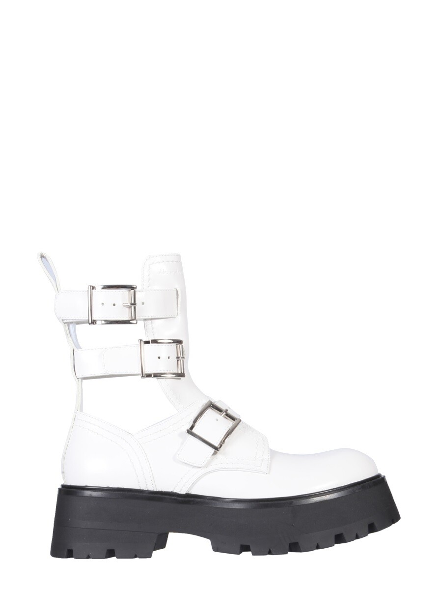 アレキサンダー マックイーン ALEXANDER MCQUEEN ブーツ レディース 白いこと Boots 235482 関税 貨物輸送無料 2022SS el