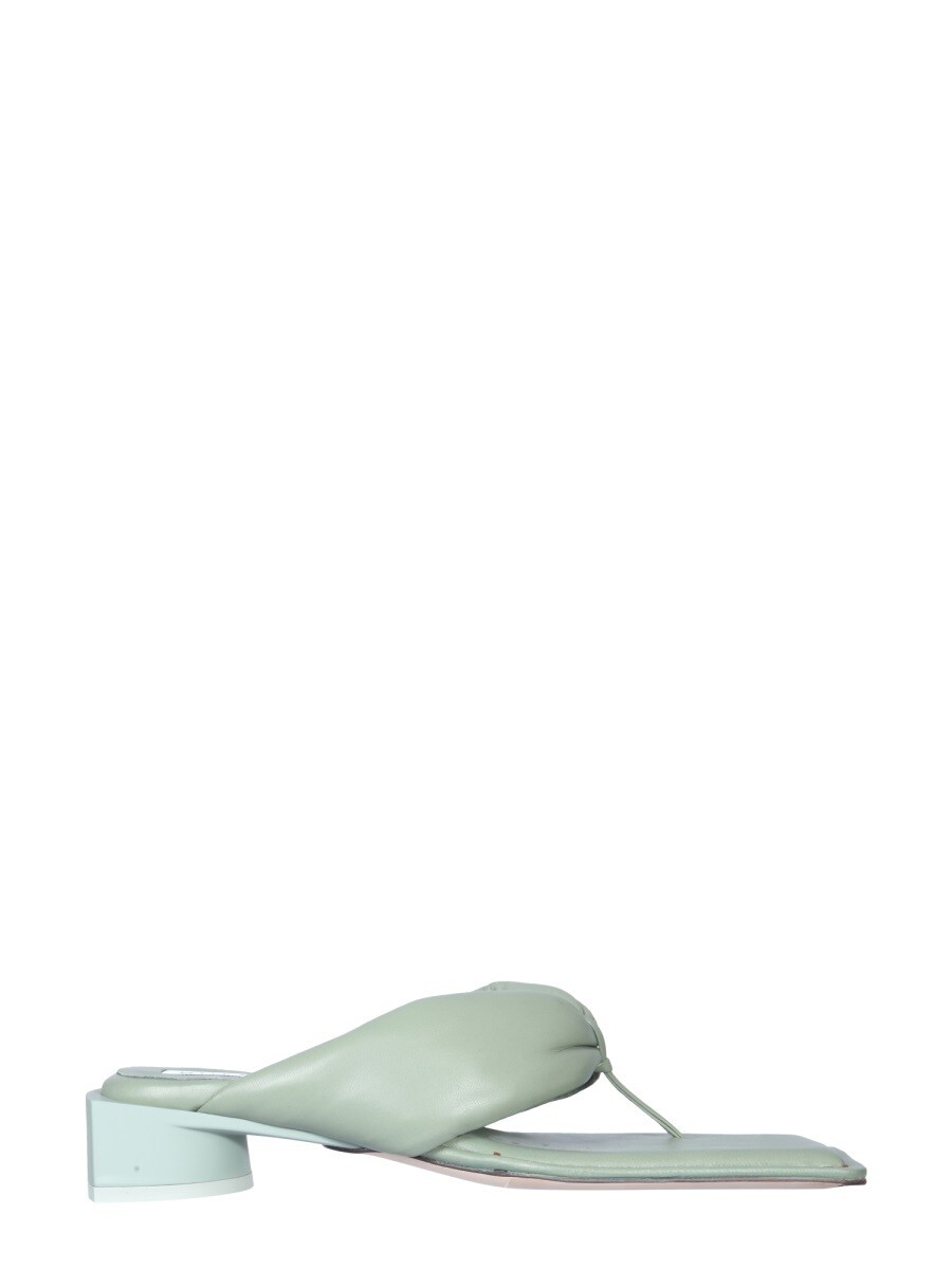 ミスタ MIISTA サンダル レディース グリーン Sandals 232467 関税 送料無料 2022SS el｜BRANDSHOP「il Tesoro」