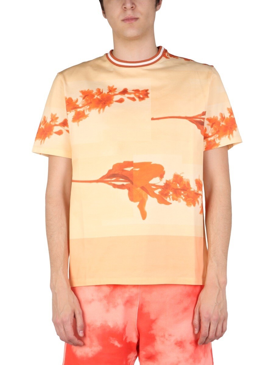 ポールスミス PAUL SMITH Tシャツ メンズ オレンジ T-shirts 225183 関税 送料無料 2022SS el｜BRANDSHOP「il Tesoro」