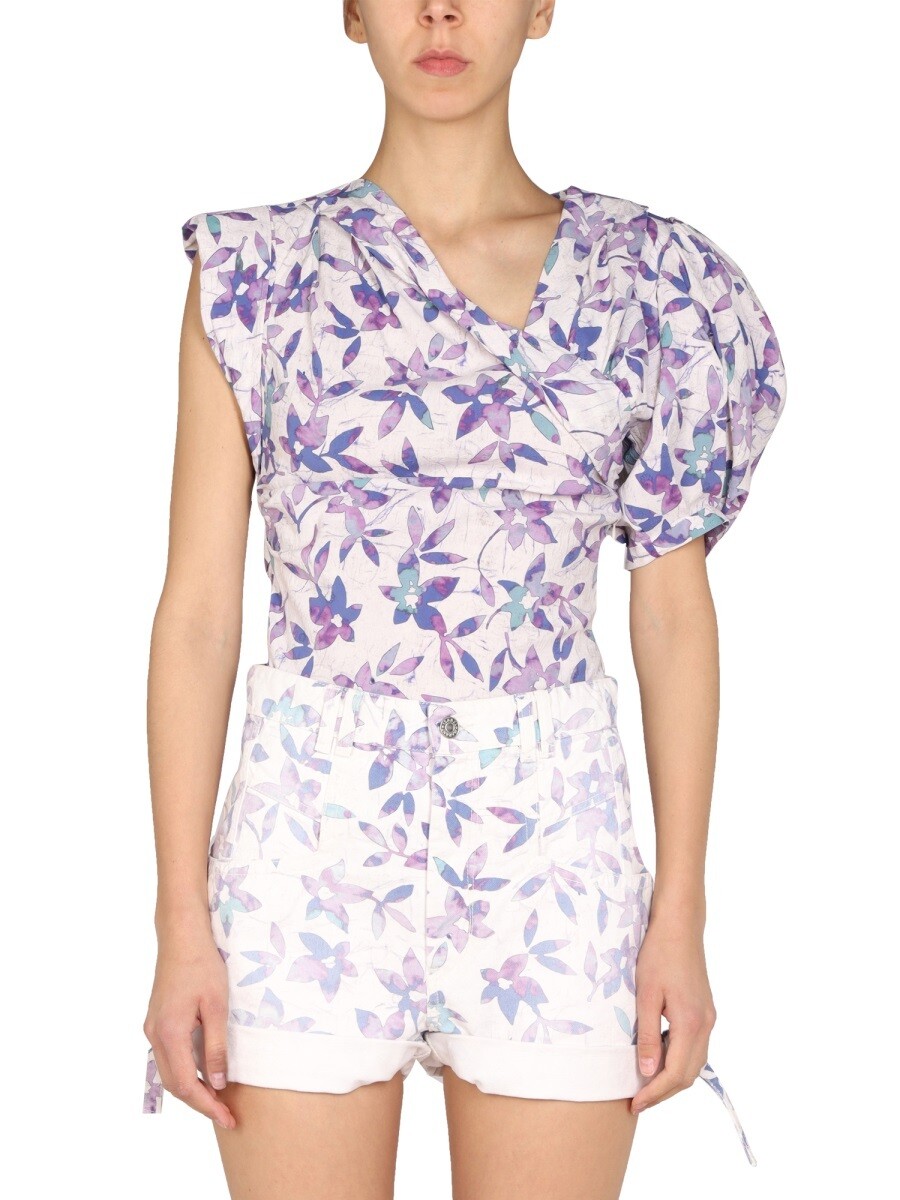 イザベル マラン ISABEL MARANT Tシャツ トップス レディース T-shirts and tops 222041 関税 送料無料 2022SS el｜BRANDSHOP「il Tesoro」