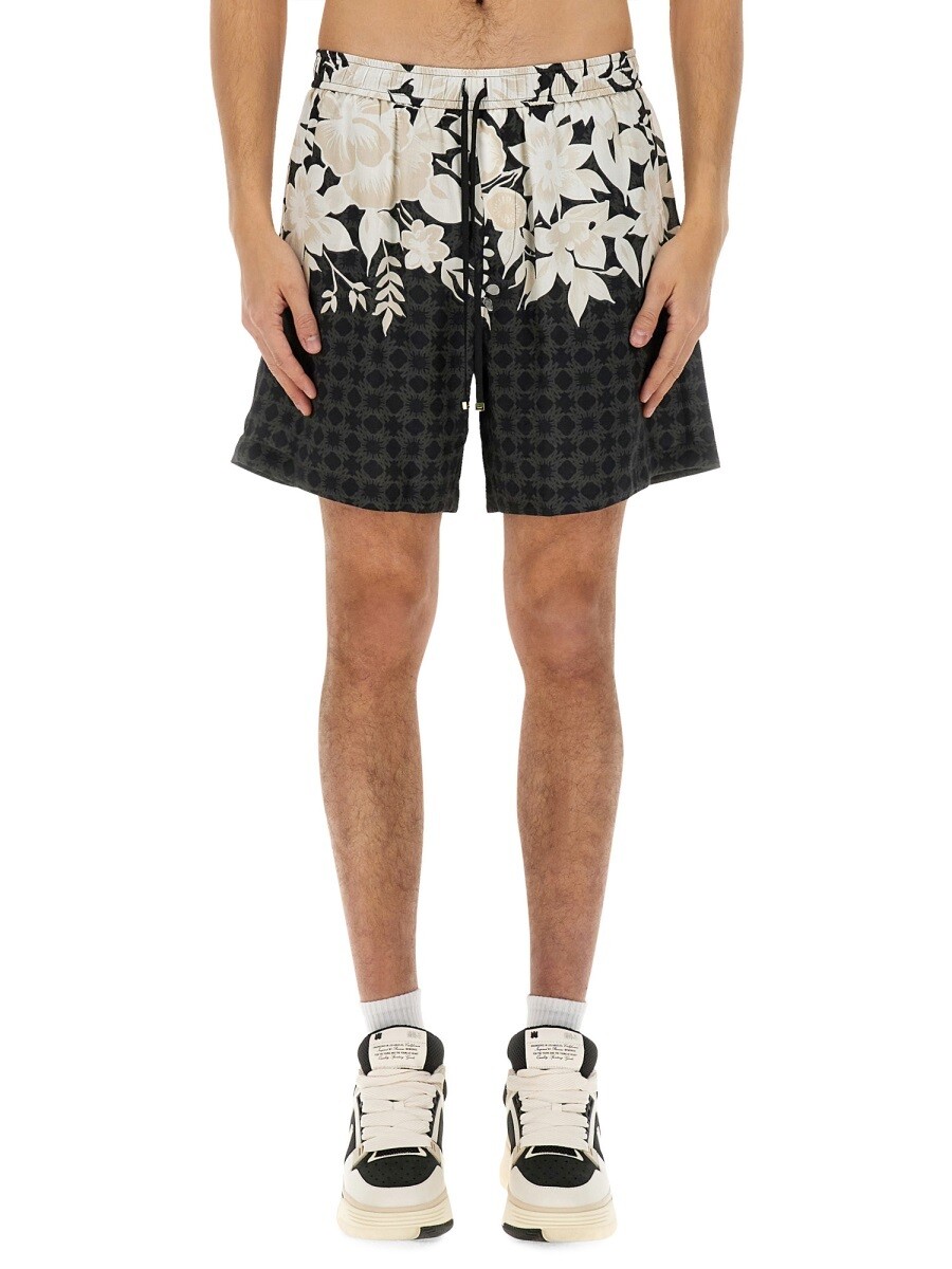 アミリ AMIRI ショーツ メンズ ブラック Shorts 344139 関税 送料無料 2025SS el｜BRANDSHOP「il Tesoro」