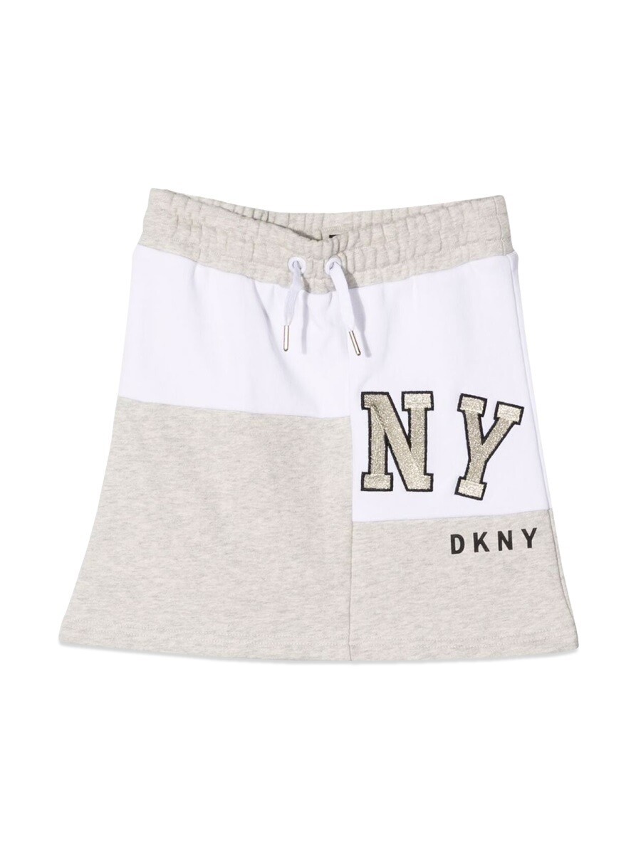 ディー ケイ エヌ ワイ DKNY ミニ御徒面子 スコート ガールズ ベージュ Mini-skirts 249824 関税 貨物輸送無料 2022SS el