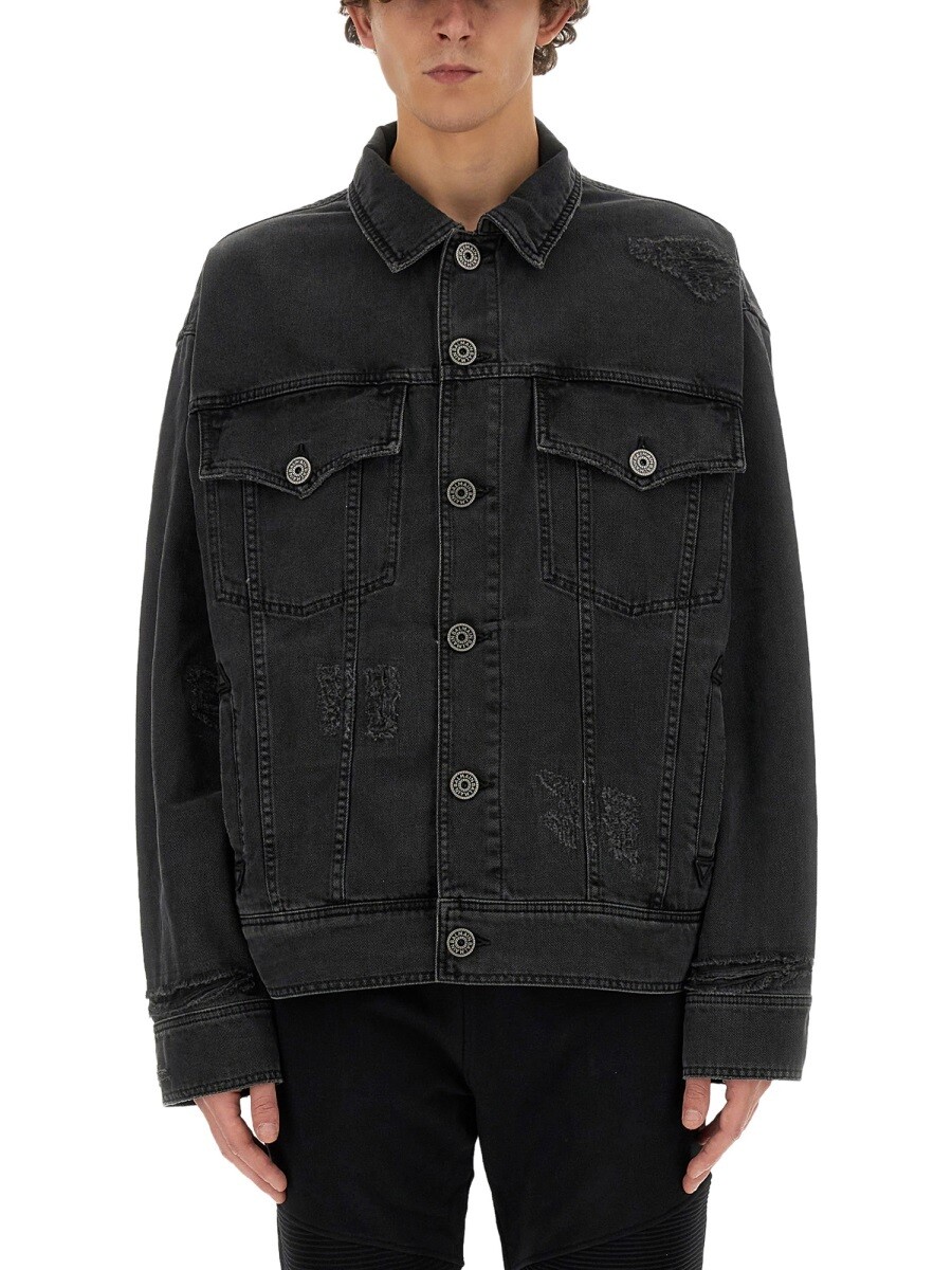 バルマン BALMAIN ジャケット メンズ ブラック Jackets 320899 関税 送料無料 2024SS el｜BRANDSHOP「il Tesoro」