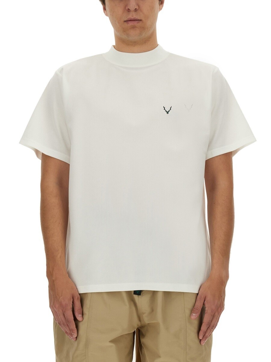 サウスツーウエストエイト SOUTH2 WEST8 Tシャツ メンズ ホワイト T-shirts 321283 関税 送料無料 2024SS el｜BRANDSHOP「il Tesoro」