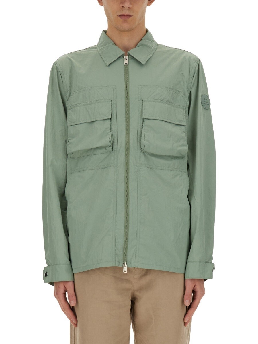 ウールリッチ WOOLRICH シャツ メンズ グリーン Shirts 325274 関税 送料無料 2024SS el|BRANDSHOP「il Tesoro」
