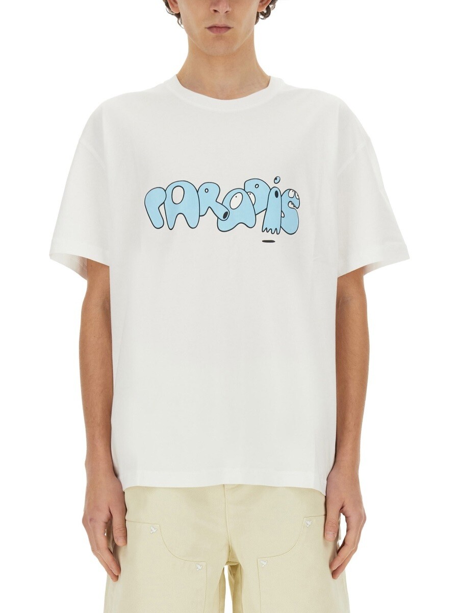 スリー.パラディ 3.PARADIS Tシャツ メンズ ホワイト T-shirts 321030 関税 送料無料 2024SS el