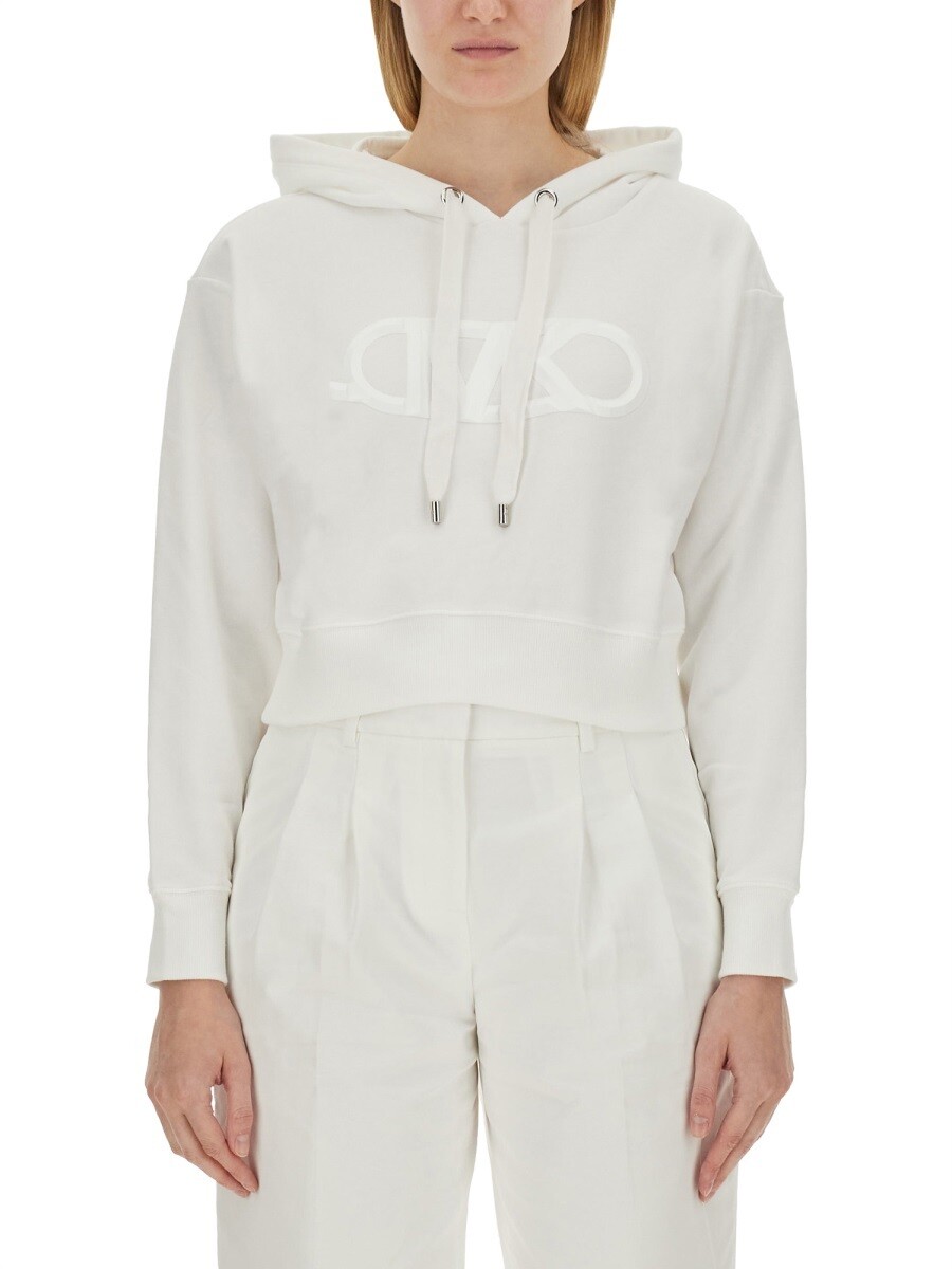 マイケル教科課程 MICHAEL KORS 調教師 レディース 白いこと Sweatshirts 325755 関税 貨物輸送無料 2024SS el