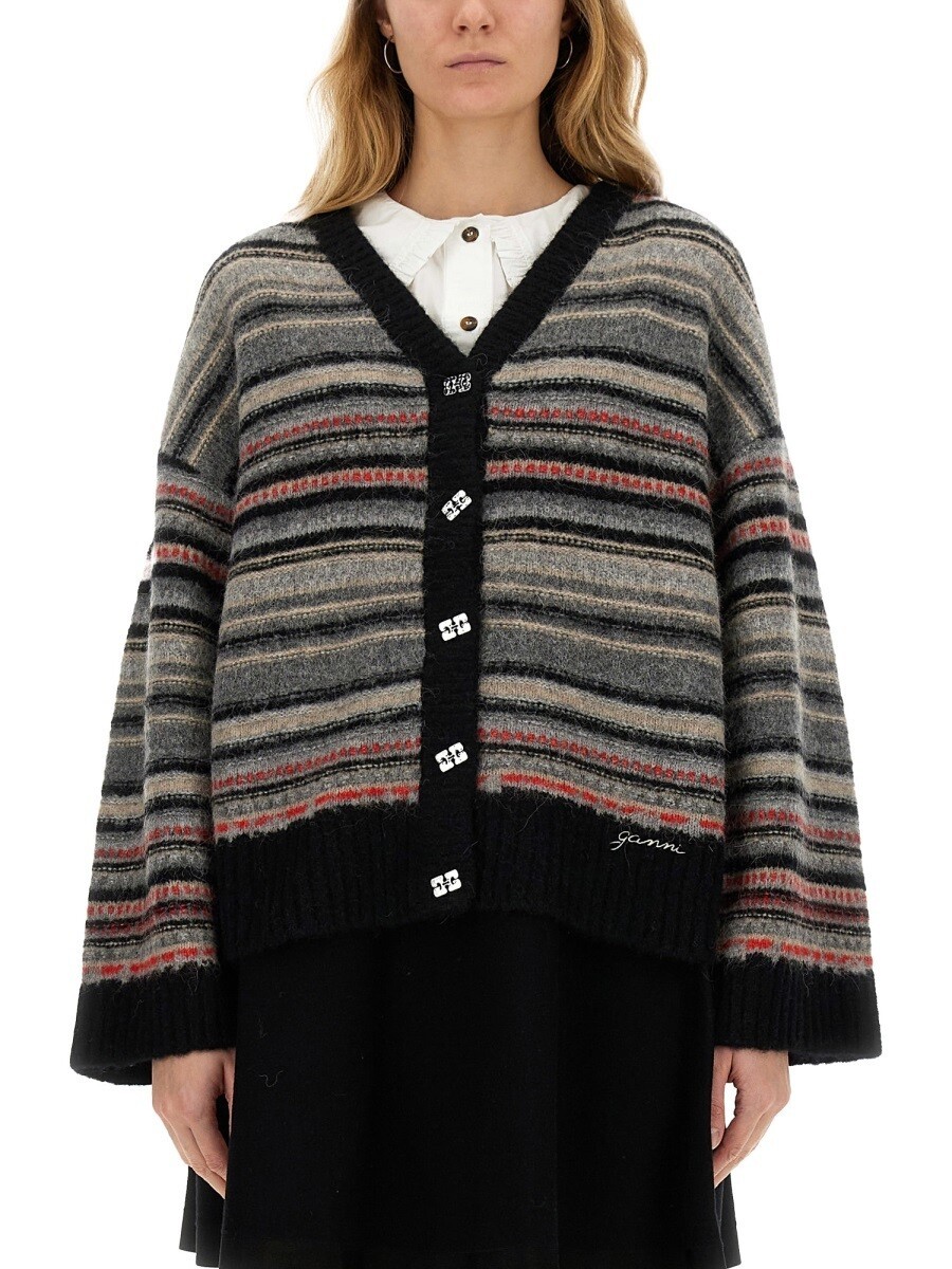 ガニー GANNI セーター ニットウェア レディース Knitwear 351383 関税 送料無料 2025SS el|BRANDSHOP「il Tesoro」