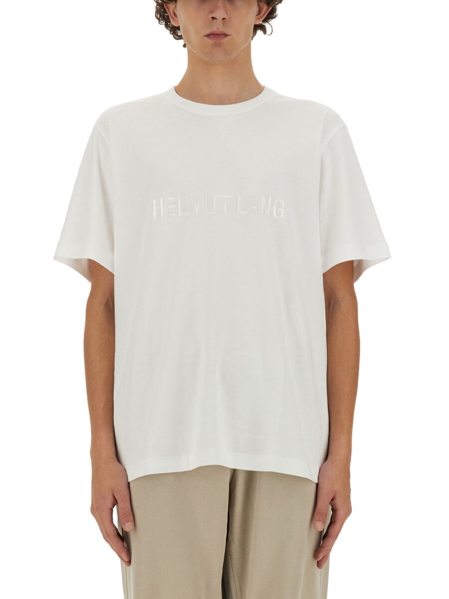ヘルムートラング HELMUT LANG Tシャツ メンズ ホワイト T-shirts 348882 関税 送料無料 2025SS el｜BRANDSHOP「il Tesoro」