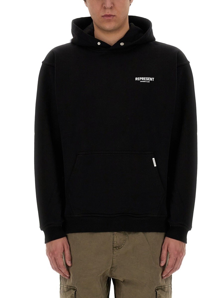 リプレゼント REPRESENT トレーナー 調教師 メンズ 黒いこと Sweatshirts 398979 関税 貨物輸送無料 2026SS el